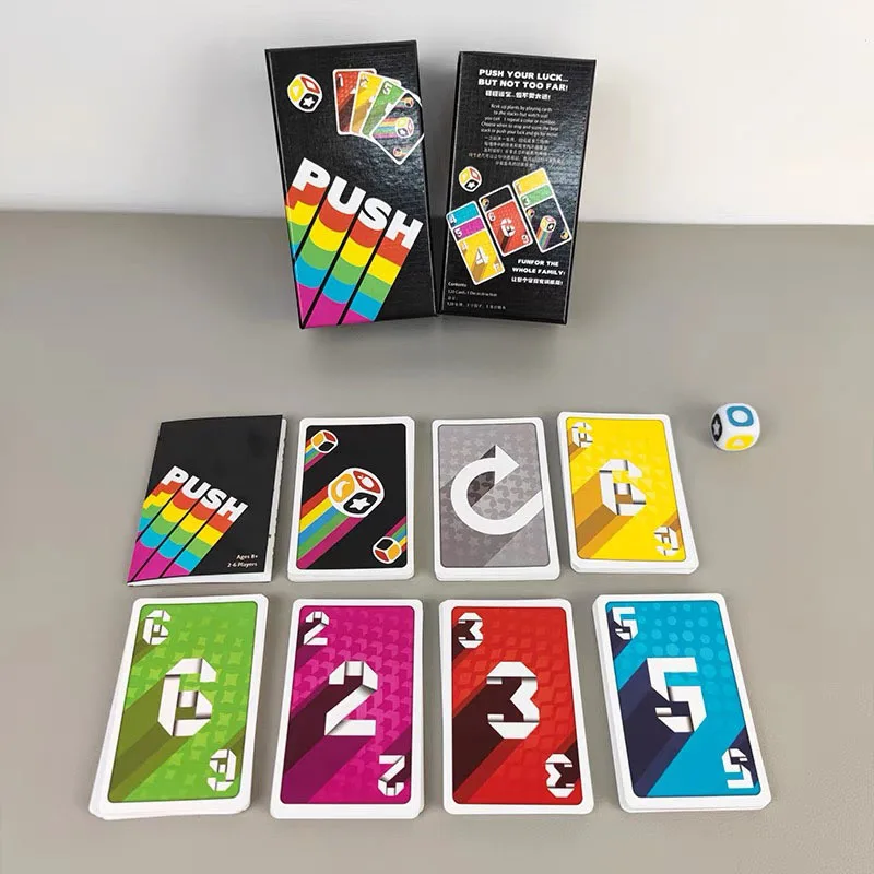 Juego de cartas de estrategia  - Push Up Board reseña y precio