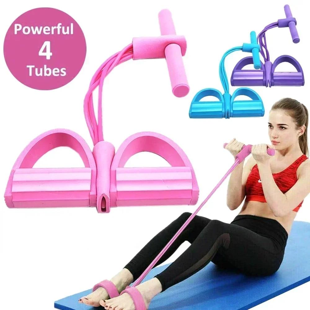 Bandas elásticas de resistenci - Yoga Fitness Resistance Band reseña y precio